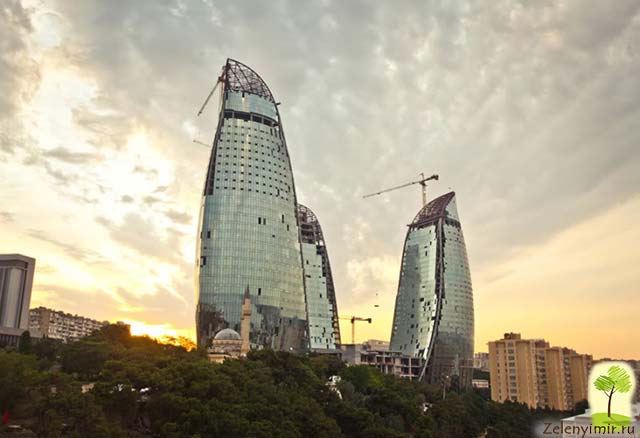 Башни Пламени в Баку – самые высокие здания Азербайджана - 5