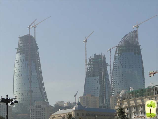 Башни Пламени в Баку – самые высокие здания Азербайджана - 7