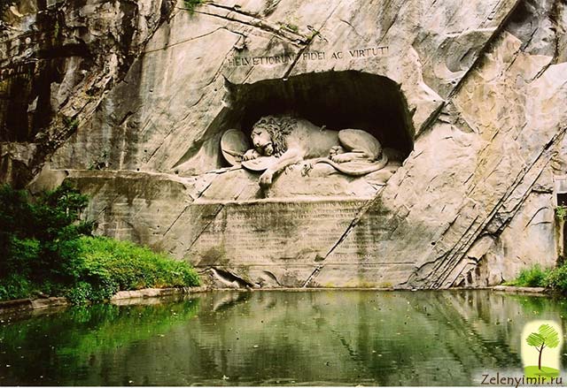 люцерн памятник льву