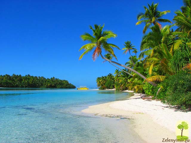 Атолл Аитутаки на островах Кука с белоснежными пляжами и чистейшей водой - 6