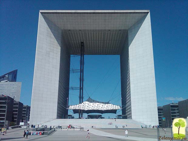 Большая арка Дефанс в Париже – современный вариант Триумфальной арки - 4