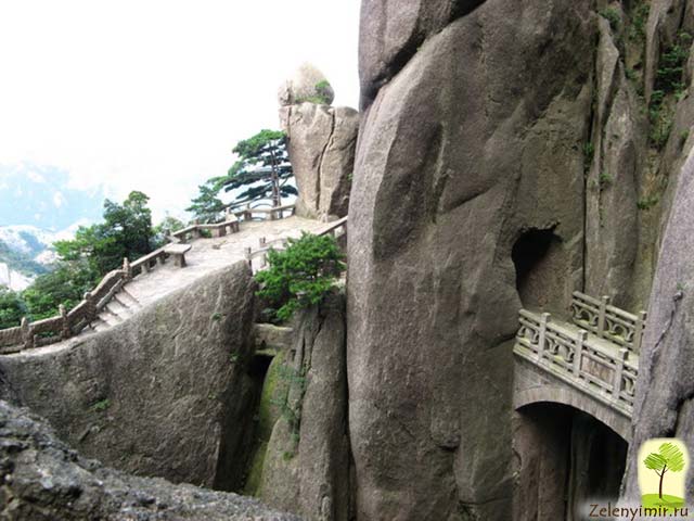 Мост бессмертных на горе Хуаншань из фильма "Аватар", Китай - 11
