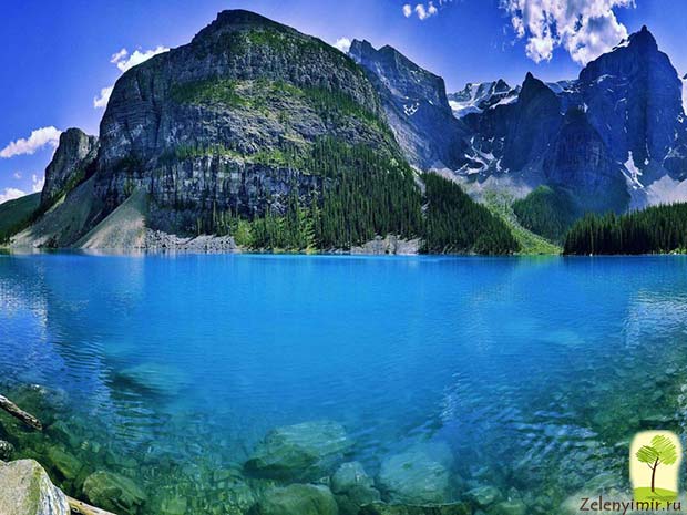 Ледниковое озеро Морейн в национальном парке Банф, Канада - 12