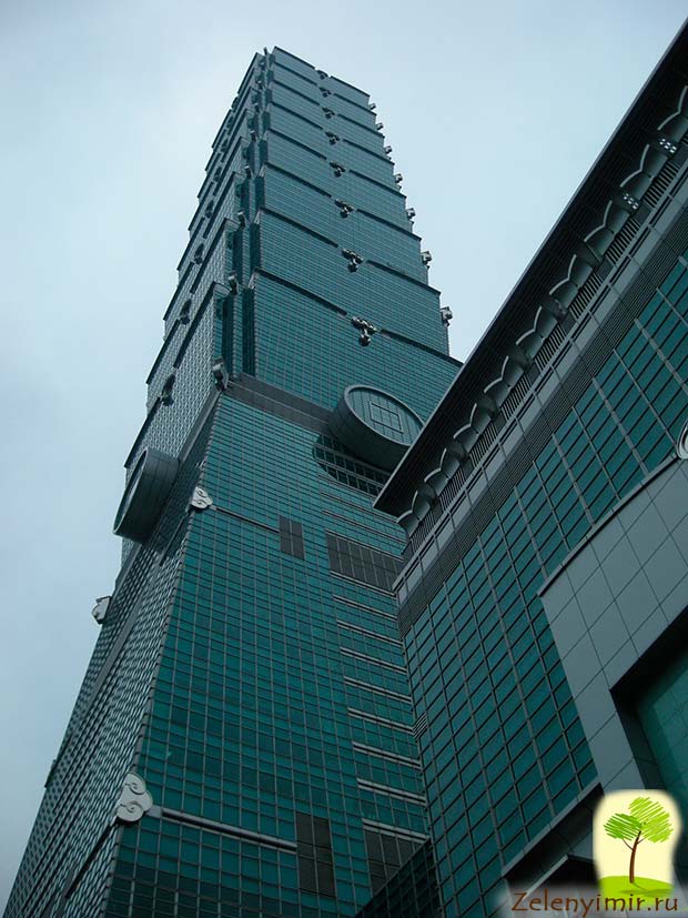 Гигантский небоскреб Тайбэй 101 в Тайване - 10