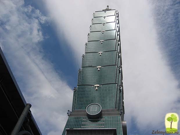 Гигантский небоскреб Тайбэй 101 в Тайване - 11