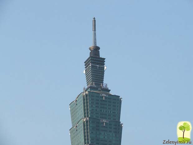 Гигантский небоскреб Тайбэй 101 в Тайване - 5