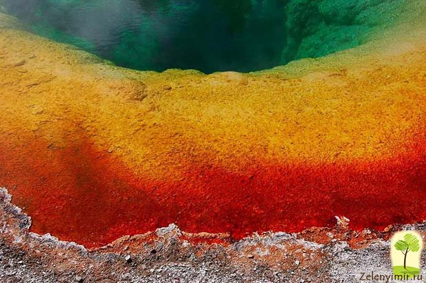 Красочное озеро Утренней Славы в национальном парке Йеллоустоун, США - 5