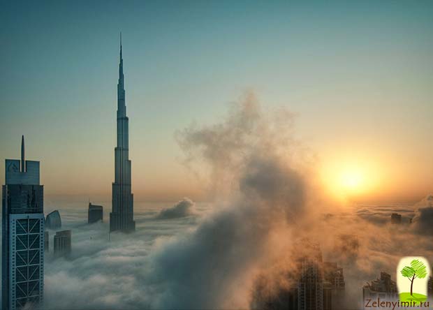 Высота Бурдж-Халифа в Дубае в метрах