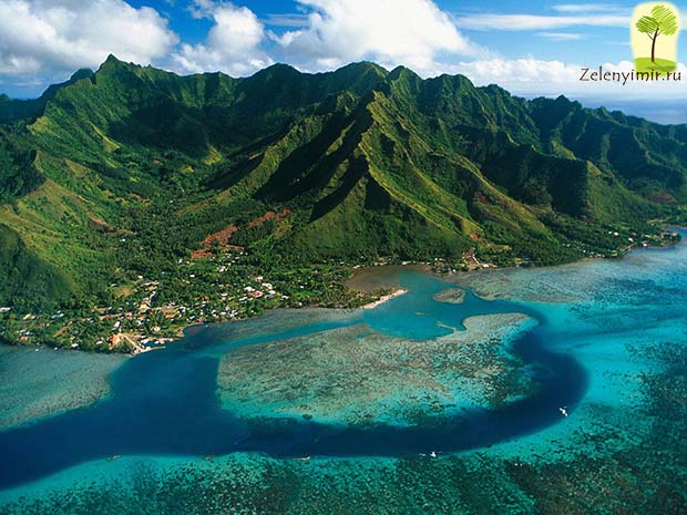Райский остров Муреа в виде сердца, Французская Полинезия - 6