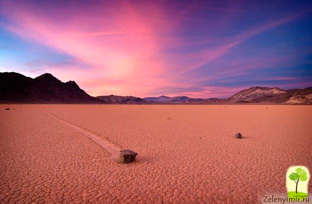 Таинственная Долина Смерти и феномен движущихся камней, США - 5
