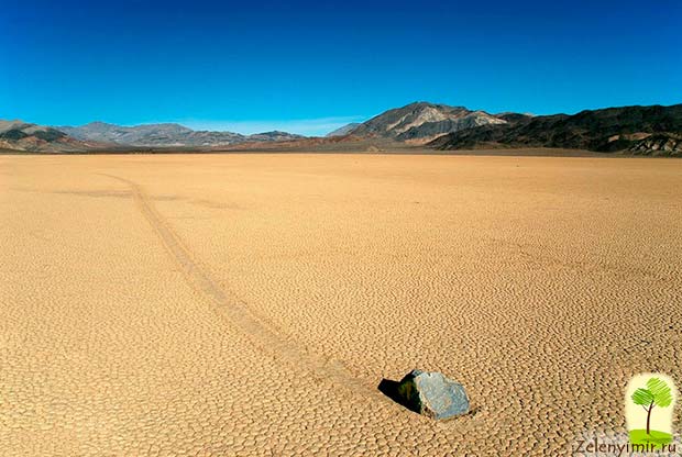 Таинственная Долина Смерти и феномен движущихся камней, США - 6