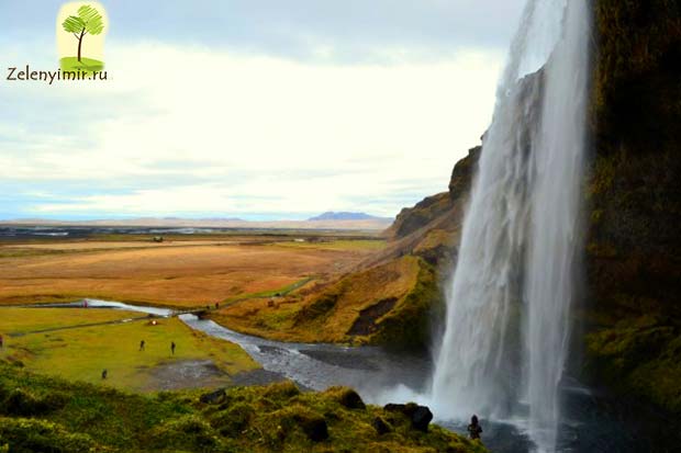 Водопад Сельяландсфосс - самый известный водопад Исландии - 10