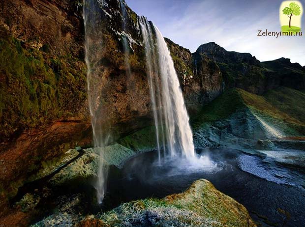 Водопад Сельяландсфосс - самый известный водопад Исландии - 3