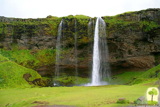 Водопад Сельяландсфосс - самый известный водопад Исландии - 4