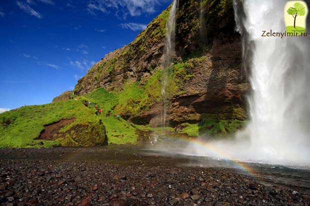 Водопад Сельяландсфосс - самый известный водопад Исландии - 5
