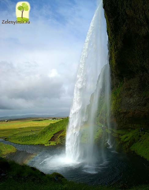 Водопад Сельяландсфосс - самый известный водопад Исландии - 9