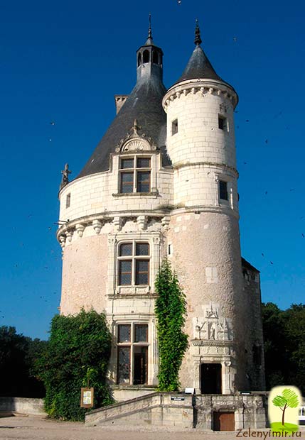 Восхитительный дамский замок Шенонсо во Франции - 4