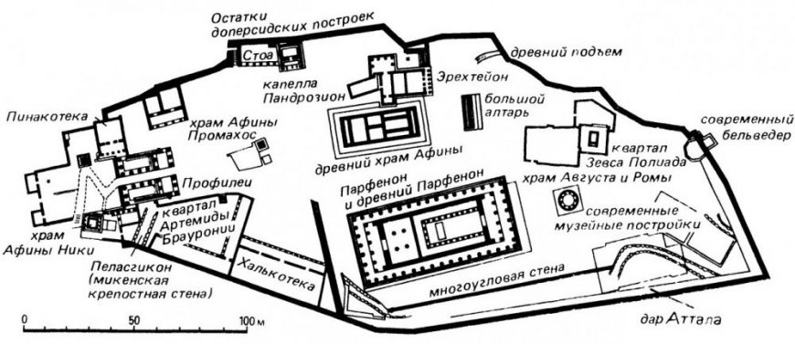 Храм ники аптерос план