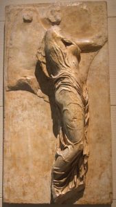 Аксонометрия и статуи храма ники аптерос