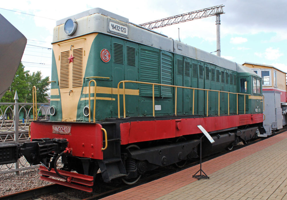 Музей паровозов в Москве на Рижском вокзале