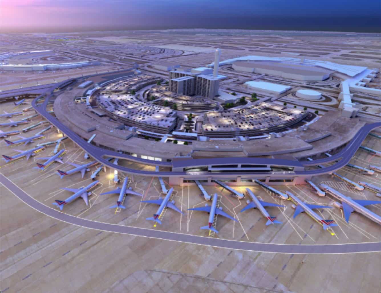 Терминал 3 международного аэропорта Даллас Форт-Уэрт
