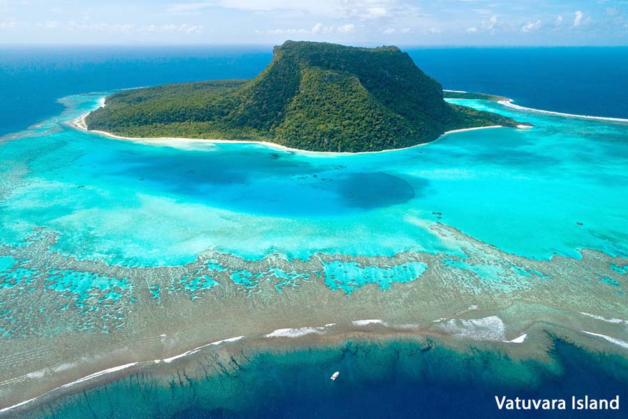 Частные острова Ватувара на Фиджи